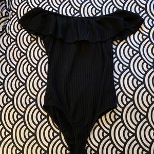 Off the shoulder bodysuit